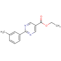 Ethyl 2-m-tolylpyrimidine-5-carboxylate