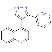 4-[3-(Pyridin-3-yl)-(1H)-pyrazol-4-yl]quinoline