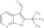 2-tert-Butyl-1H-pyrrolo[2,3-b]pyridine-3-carbaldehyde