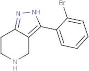 3-(2-Bromophenyl)-4,5,6,7-tetrahydro-2H-pyrazolo[4,3-c]pyridine