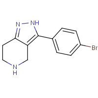 3-(4-Bromophenyl)-4,5,6,7-tetrahydro-2H-pyrazolo[4,3-c]pyridine