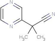2-Methyl-2-pyrazin-2-ylpropanenitrile