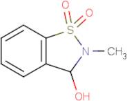 2-Methyl-2,3-dihydro-1,2-benzisothiazol-3-ol 1,1-dioxide