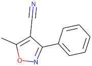 5-Methyl-3-phenyl-1,2-oxazole-4-carbonitrile