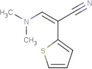 (2Z)-3-(Dimethylamino)-2-(thiophen-2-yl)prop-2-enenitrile