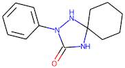 2-Phenyl-1,2,4-triazaspiro[4.5]decan-3-one