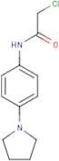 2-Chloro-N-[4-(pyrrolidin-1-yl)phenyl]acetamide