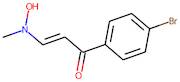 (2E)-1-(4-Bromophenyl)-3-(N-hydroxy-N-methylamino)prop-2-en-1-one