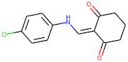 2-{[(4-Chlorophenyl)amino]methylidene}cyclohexane-1,3-dione