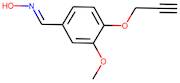 (E)-N-{[3-Methoxy-4-(prop-2-yn-1-yloxy)phenyl]methylidene}hydroxylamine