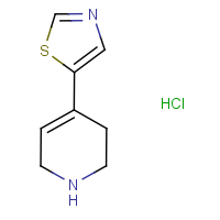 5-(1,2,3,6-Tetrahydropyridin-4-yl)thiazole hydrochloride