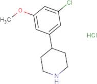 4-(3-Chloro-5-methoxyphenyl)piperidine hydrochloride