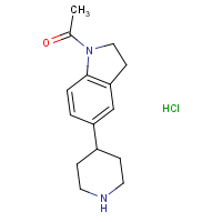 1-(5-(Piperidin-4-yl)indolin-1-yl)ethan-1-one hydrochloride