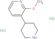 2-Methoxy-3-(piperidin-4-yl)pyridine dihydrochloride