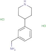 (3-(Piperidin-4-yl)phenyl)methanamine dihydrochloride