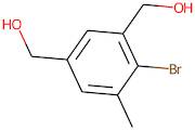 [2-Bromo-5-(hydroxymethyl)-3-methylphenyl]methanol