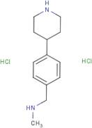 N-Methyl-1-(4-(piperidin-4-yl)phenyl)methanamine dihydrochloride
