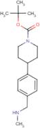 tert-Butyl 4-(4-((methylamino)methyl)phenyl)piperidine-1-carboxylate