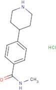 N-Methyl-4-(piperidin-4-yl)benzamide hydrochloride