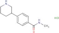 N-Methyl-4-(piperidin-3-yl)benzamide hydrochloride