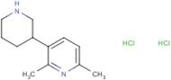 2,6-Dimethyl-3-(piperidin-3-yl)pyridine dihydrochloride