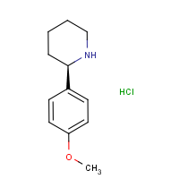 (R)-2-(4-Methoxyphenyl)piperidine hydrochloride