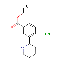 Ethyl (R)-3-(piperidin-2-yl)benzoate hydrochloride