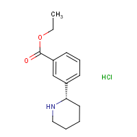 Ethyl (S)-3-(piperidin-2-yl)benzoate hydrochloride