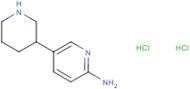 5-(Piperidin-3-yl)pyridin-2-amine dihydrochloride