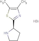 (R)-4,5-Dimethyl-2-(pyrrolidin-2-yl)thiazole hydrobromide