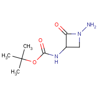 tert-Butyl (1-amino-2-oxoazetidin-3-yl)carbamate