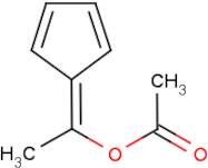 1-(Cyclopenta-2,4-dien-1-ylidene)ethyl acetate