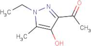 1-(1-Ethyl-4-hydroxy-5-methyl-1H-pyrazol-3-yl)ethan-1-one