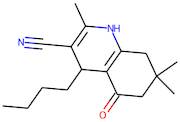 4-Butyl-2,7,7-trimethyl-5-oxo-1,4,5,6,7,8-hexahydroquinoline-3-carbonitrile