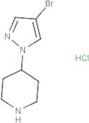 4-(4-Bromo-1H-pyrazol-1-yl)piperidine hydrochloride