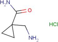 1-(Aminomethyl)cyclopropane-1-carboxamide hydrochloride