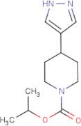 Isopropyl 4-(1H-pyrazol-4-yl)piperidine-1-carboxylate