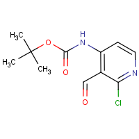 tert-Butyl (2-chloro-3-formylpyridin-4-yl)carbamate