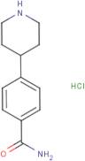 4-(Piperidin-4-yl)benzamide hydrochloride