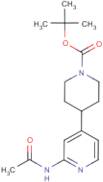 tert-Butyl 4-(2-acetamidopyridin-4-yl)piperidine-1-carboxylate