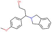 3-(2,3-Dihydro-1H-isoindol-2-yl)-3-(4-methoxyphenyl)propan-1-ol