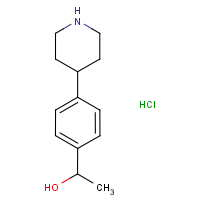 1-(4-(Piperidin-4-yl)phenyl)ethan-1-ol hydrochloride