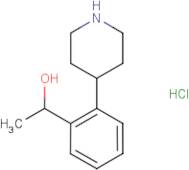 1-(2-(Piperidin-4-yl)phenyl)ethan-1-ol hydrochloride