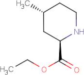 Ethyl (2R,4R)-4-methylpiperidine-2-carboxylate