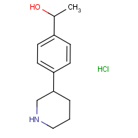 1-(4-(Piperidin-3-yl)phenyl)ethan-1-ol hydrochloride