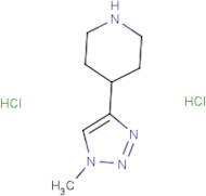 4-(1-Methyl-1H-1,2,3-triazol-4-yl)piperidine dihydrochloride