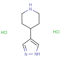 4-(1H-Pyrazol-4-yl)piperidine dihydrochloride