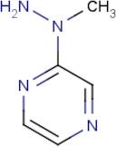 2-(1-Methylhydrazin-1-yl)pyrazine