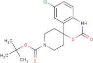 tert-Butyl 6-chloro-2-oxo-1,2-dihydrospiro[benzo[d][1,3]oxazine-4,4'-piperidine]-1'-carboxylate