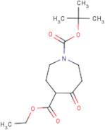1-tert-Butyl 4-ethyl 5-oxoazepane-1,4-dicarboxylate